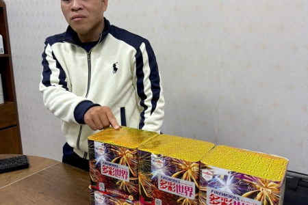 Công an Hải Phòng tạm giữ đối tượng tàng trữ 8,5kg pháo lậu