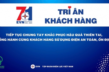 Tập đoàn Điện lực Việt Nam triển khai thực hiện Tháng tri ân khách hàng năm 2025