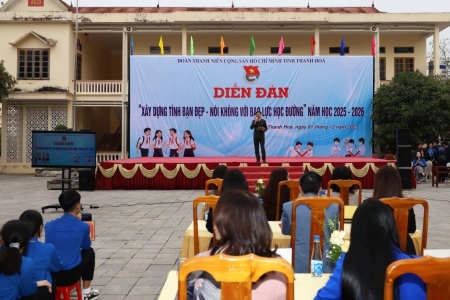Thanh Hóa: Diễn đàn “Xây dựng tình bạn đẹp - Nói không với bạo lực học đường”