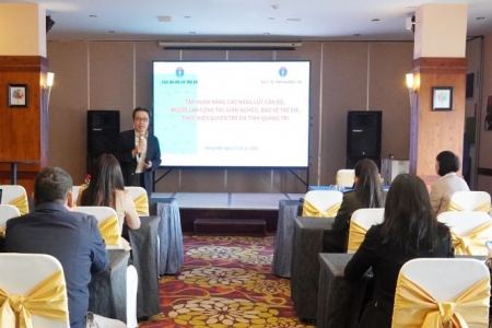 Quảng Trị: Tập huấn nâng cao năng lực cho đội ngũ làm công tác giảm nghèo và bảo vệ trẻ em