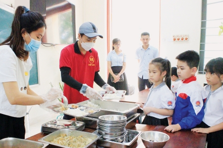 Bắc Ninh: Kiểm tra an toàn thực phẩm bếp ăn tập thể trường học