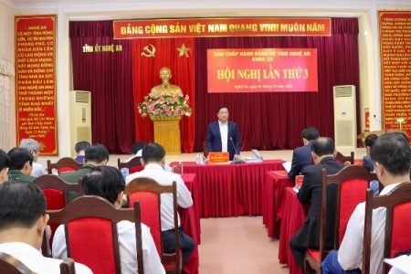 Hội nghị lần thứ 3 Ban Chấp hành Đảng bộ tỉnh khóa XX: Thảo luận nhiều quyết sách quan trọng cho giai đoạn mới