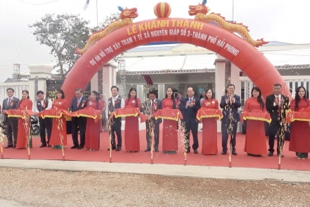 Khánh thành và bàn giao Trạm Y tế xã Nguyên Giáp số 3