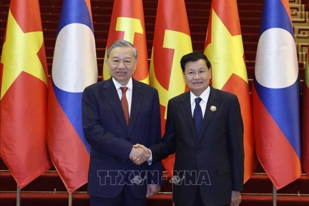 Tuyên bố chung Việt Nam - Lào nhân chuyến thăm của Tổng Bí thư Tô Lâm tới Lào