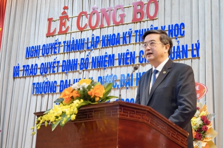 Trường Đại học Y - Dược, Đại học Huế thành lập Khoa Kỹ thuật y học