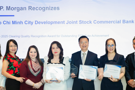 HDBank nhận bộ giải thưởng Chất lượng Thanh toán Toàn cầu 2025