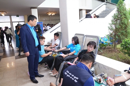 Hải Phòng: Hơn 1.000 đoàn viên, người lao động tham gia Ngày hội hiến máu “Giọt hồng yêu thương”