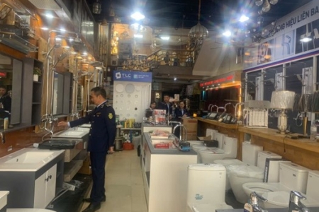 Quản lý thị trường tỉnh Bắc Ninh siết chặt quản lý kinh doanh vật liệu xây dựng