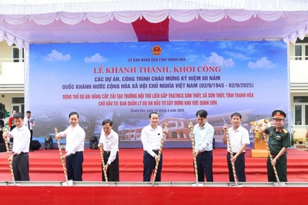 Thanh Hóa phê duyệt dự án Trường nội trú liên cấp TH&THCS Sơn Thủy