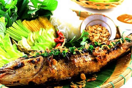 Cá lóc nướng trui Cần Thơ - Đặc sản miền sông nước