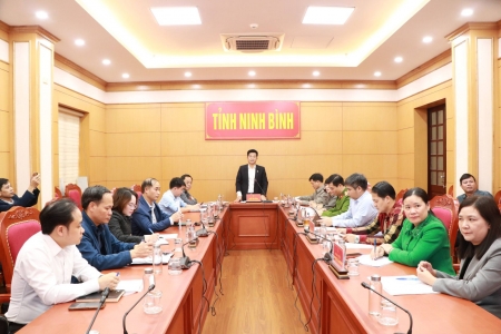 Ninh Bình họp khẩn tăng cường phòng, chống bệnh Dịch tả lợn châu Phi