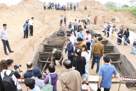 Bảo vệ, bảo tồn và phát huy giá trị thuyền cổ phát hiện tại Bắc Ninh