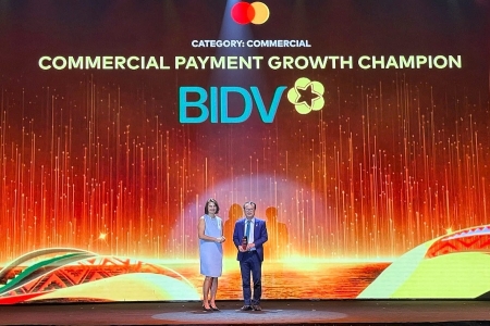 BIDV liên tiếp nhận giải thưởng quốc tế về thẻ doanh nghiệp