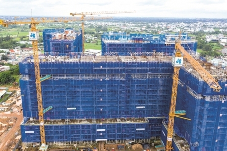 Xây dựng Hòa Bình khẳng định vị thế nhà thầu lớn trong giai đoạn các công trình tăng tốc cuối năm