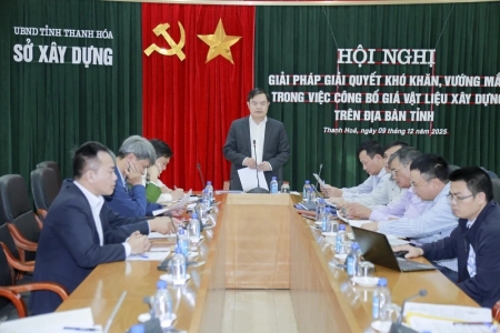 Thanh Hóa tháo gỡ khó khăn trong công bố giá vật liệu xây dựng