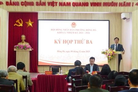 Hà Nội: Phường Hồng Hà đặt mục tiêu tăng tốc năm 2026