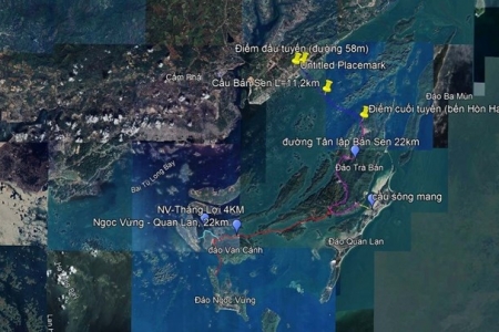 Quảng Ninh dự kiến xây 9 cây cầu để nối các đảo tại Đặc khu Vân Đồn