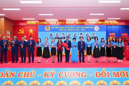 Yến sào Khánh Hòa: Đại hội công đoàn cơ sở công ty lần thứ XIII nhiệm kỳ 2025- 2030 thành công tốt đẹp