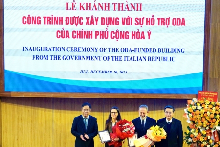 Huế: Bệnh viện Trường Đại học Y Dược đưa thêm Tòa nhà ODA Ý hơn 170 tỷ đồng vào hoạt động