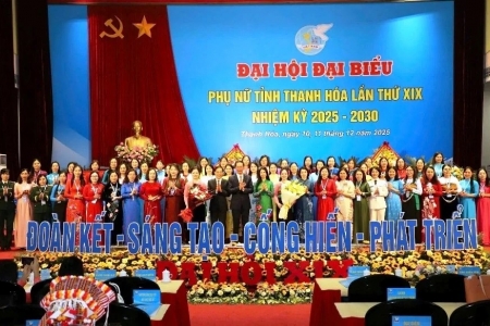 Đại hội đại biểu phụ nữ tỉnh Thanh Hóa lần thứ XIX, nhiệm kỳ 2025-2030