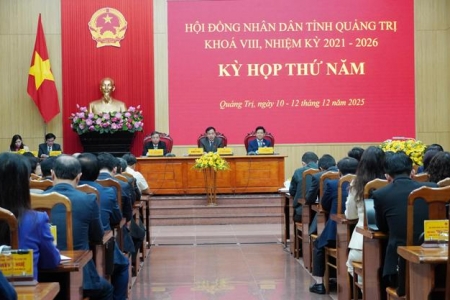 Quảng Trị: Nhiều quyết sách quan trọng tại Kỳ họp thứ 5 HĐND tỉnh khóa VIII