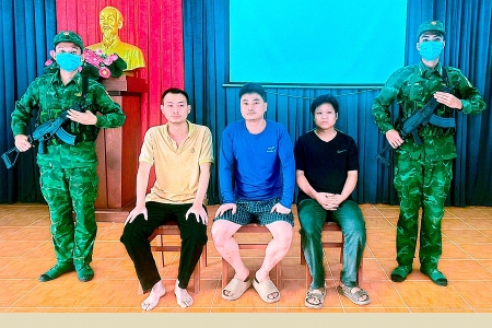 Biên phòng Tây Ninh: Bắt 3 đối tượng có hành vi nhập cảnh trái phép