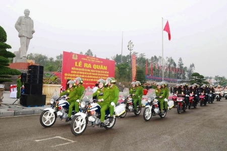 Công an Nghệ An mở đợt cao điểm tấn công, trấn áp tội phạm, bảo đảm an ninh cho các sự kiện lớn năm 2026