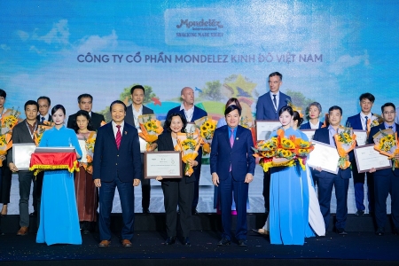 Mondelez Kinh Đô: Lần thứ tư được vinh danh trong Top 100 Doanh nghiệp phát triển bền vững Việt Nam