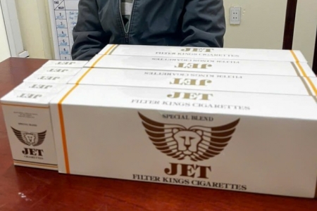 Quảng Trị: Phát hiện, thu giữ 45 bao thuốc lá ngoại không rõ nguồn gốc