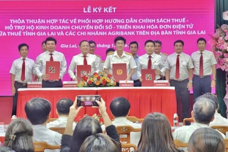 Gia Lai: Agribank phối hợp hướng dẫn hộ kinh doanh về chính sách thuế