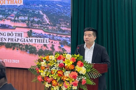 Ngập úng đô thị - thách thức lớn đối với phát triển bền vững