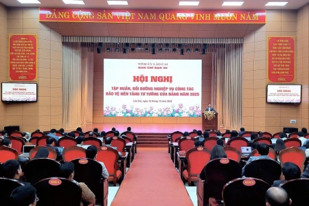 Lào Cai tập huấn, bồi dưỡng nghiệp vụ công tác bảo vệ nền tảng tư tưởng của Đảng