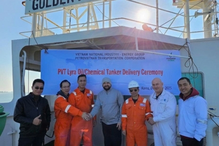PVTrans tiếp nhận tàu chở dầu hóa chất PVT Lyra