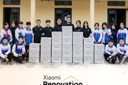 Xiaomi hoàn tất sứ mệnh cải tạo điểm trường vùng cao sau thiên tai