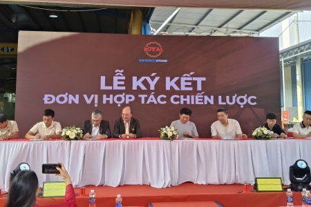 Ra mắt Trung tâm phân phối và dịch vụ phía Nam của Royal Sintered Stone