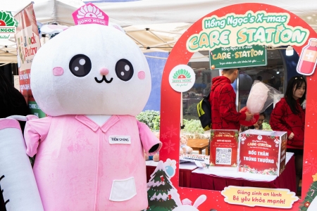 Những dấu ấn của Hồng Ngọc tại Amis Winter Concert & Christmas Town 2025