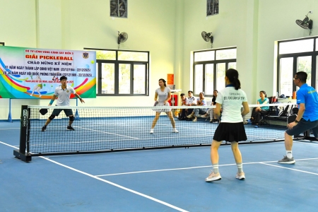 Khai mạc Giải Pickleball chào mừng Kỷ niệm 81 năm Ngày thành lập Quân đội nhân dân Việt Nam