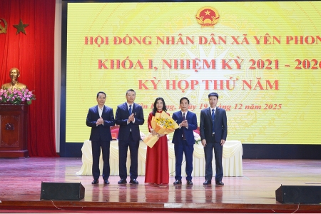 Bắc Ninh: Hội đồng nhân dân xã Yên Phong thông qua 4 Nghị quyết quan trọng