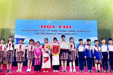Quảng Trị: Nâng cao kỹ năng phòng, chống đuối nước cho trẻ em