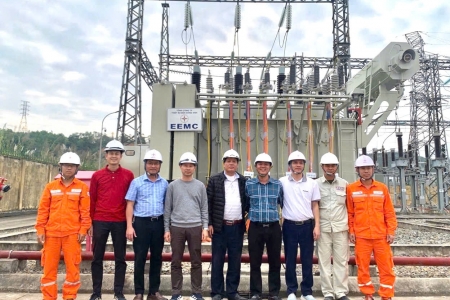 Đóng điện thành công Dự án nâng công suất MBA T1 TBA 110kV Cẩm Khê 2, tỉnh Phú Thọ