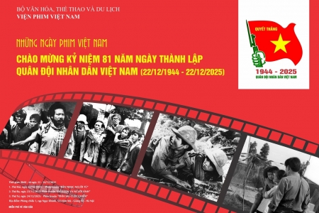 Tuần phim Kỷ niệm 81 năm Ngày thành lập Quân đội nhân dân Việt Nam dự kiến tổ chức vào tháng 12