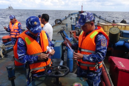 Năm 2025, Cảnh sát biển bắt giữ, xử lý 1.536 vụ vi phạm pháp luật trên biển