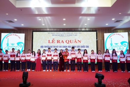 174 học sinh Quảng Trị tham gia kỳ thi học sinh giỏi Quốc gia THPT