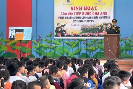 Quảng Trị: Tổ chức tuyên truyền kỷ niệm 81 năm Ngày thành lập Quân đội nhân dân Việt Nam
