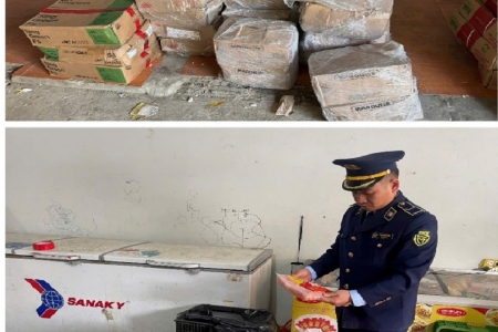 Cao Bằng: Tiêu hủy hơn 3 tạ thực phẩm đông lạnh không rõ nguồn gốc