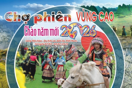 Đón năm mới 2026 rộn ràng với "Chợ phiên vùng cao"