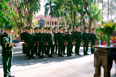 Bộ đội Biên phòng Tây Ninh phát huy truyền thống “Uống nước nhớ nguồn”