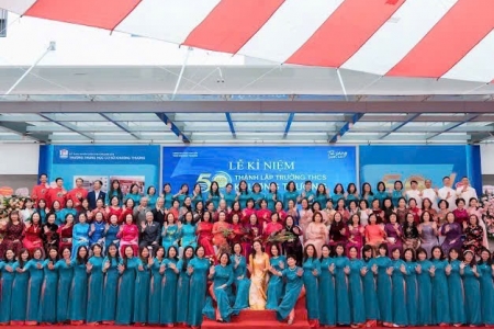 Trường THCS Khương Thượng: Nửa thế kỷ vì sự nghiệp trồng người