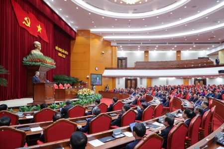 Thông cáo báo chí về ngày làm việc thứ hai và bế mạc Hội nghị Trung ương 15 khoá XIII