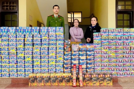Quảng Trị: Triệt phá vụ buôn bán hơn 340 kg pháo nổ trái phép